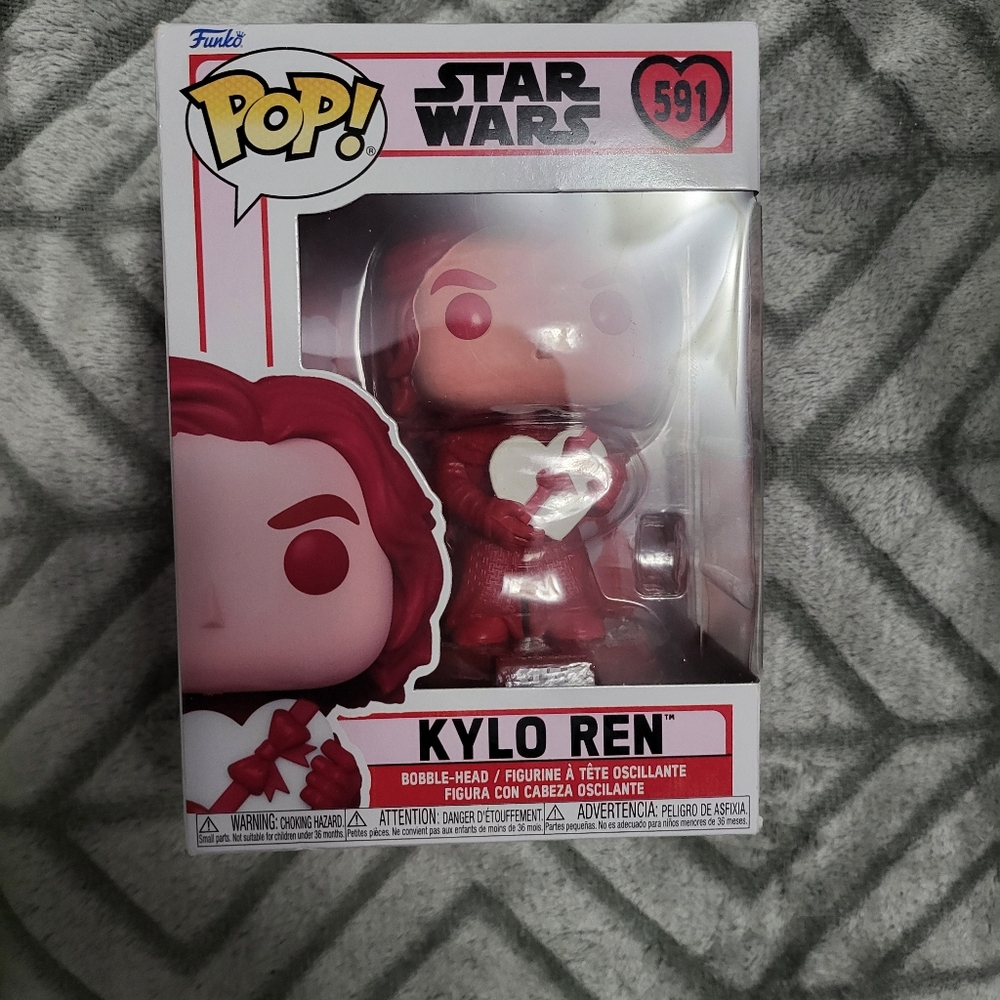 Funko Pop Kylo Ren Star Wars 2023 Valentines Day